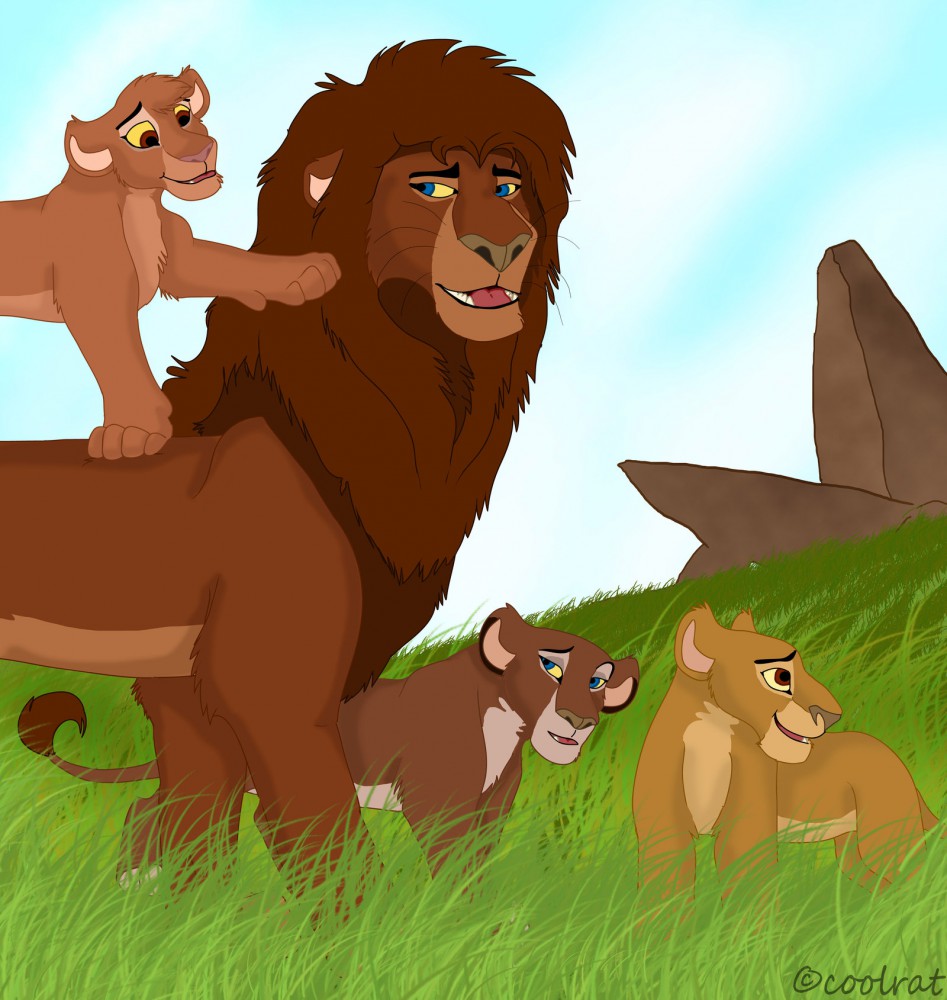 first king and his daughters