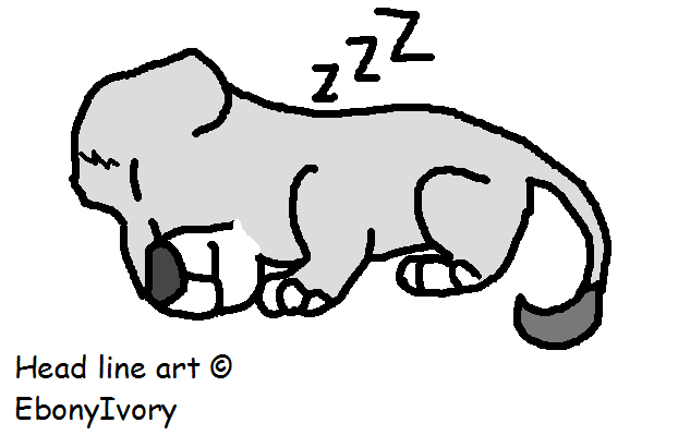 Sleeping soundly
