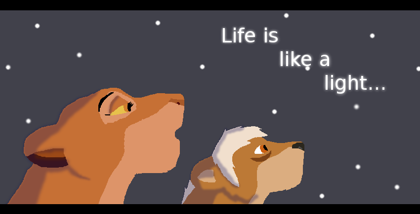 Life is like a light..