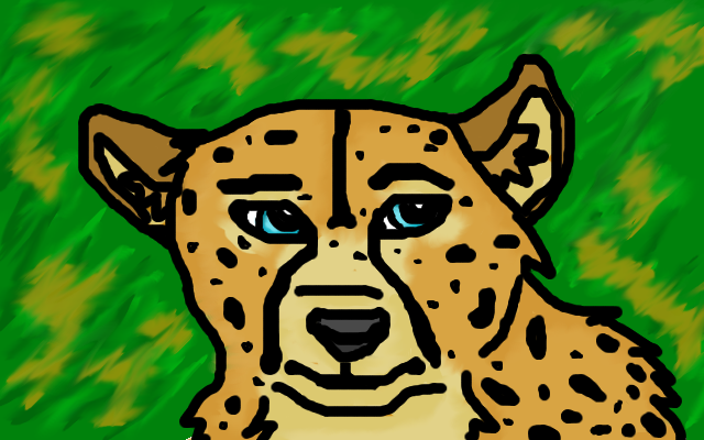 Cheetah Mouse Drawing