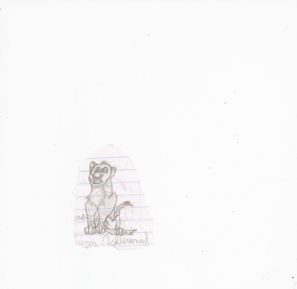 Lion School Doodle