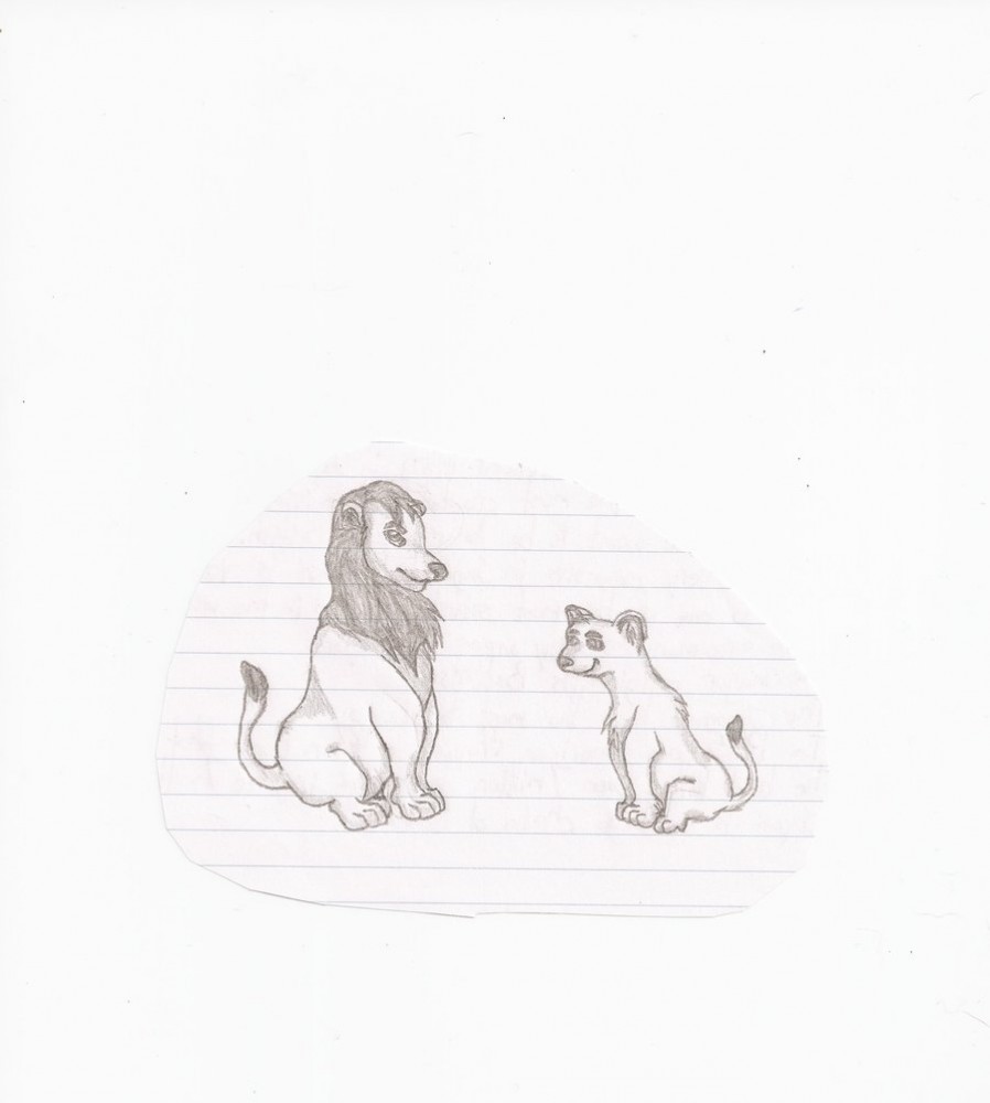 Lion School Doodles