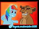 Zira & Rainbow Dash - Anniv SSN
