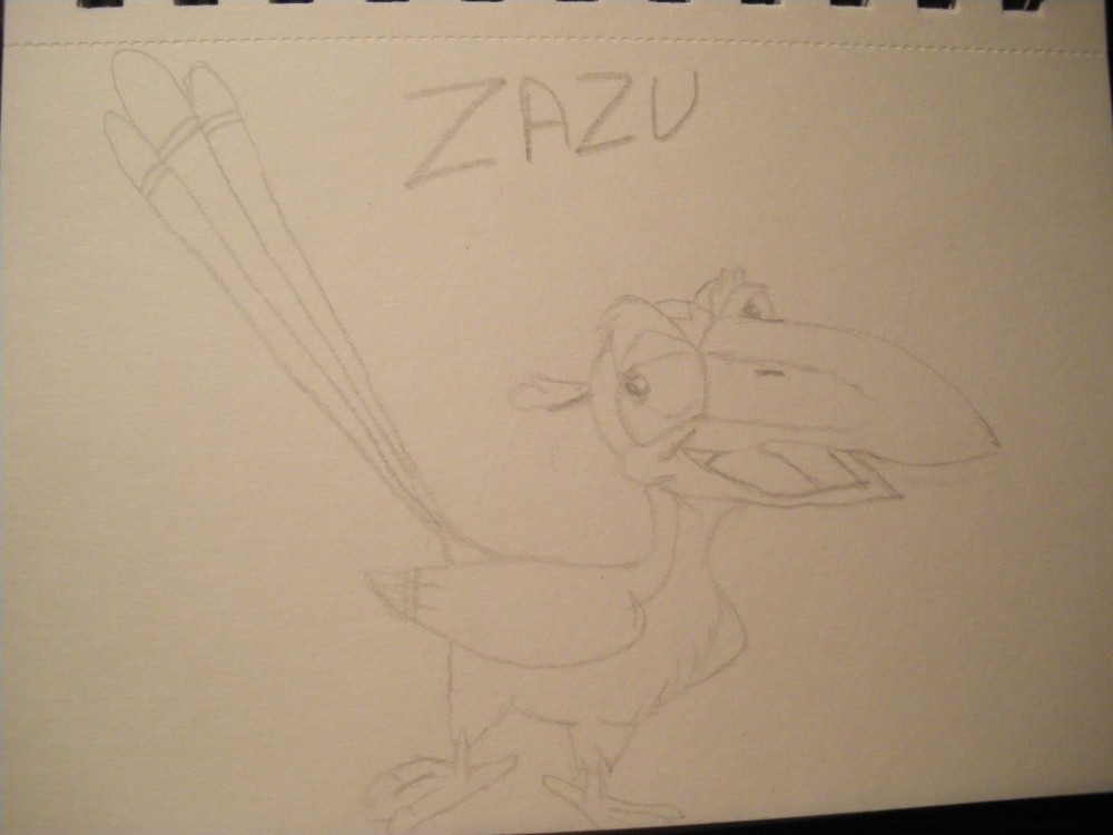 Dessin de Zazu