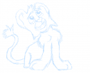 lion doodle 1