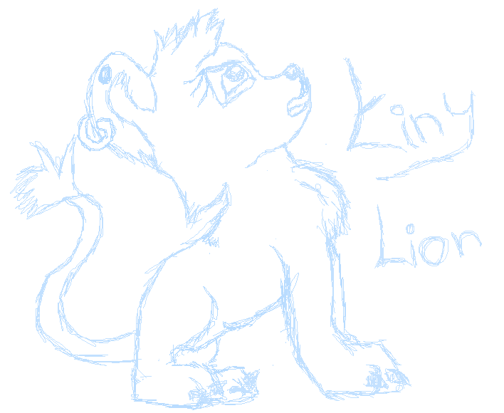 Tiny lion
