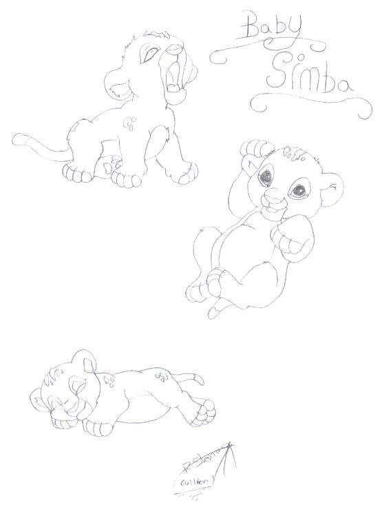 baby simba!!