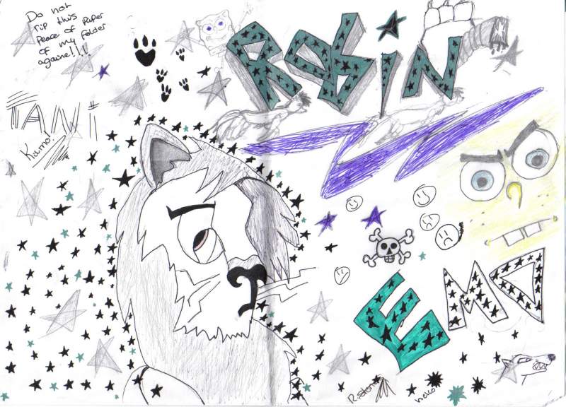 i was really bored in English lesson