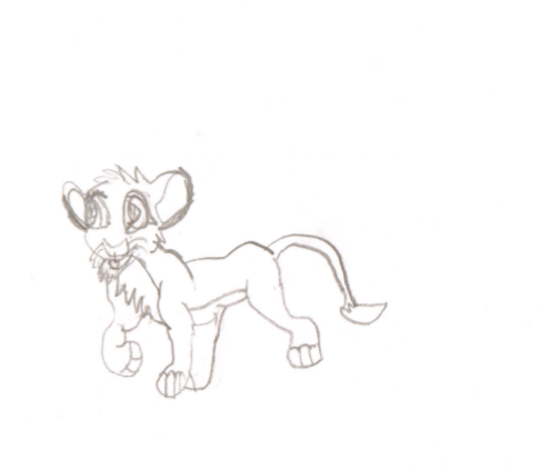 Simba sketch