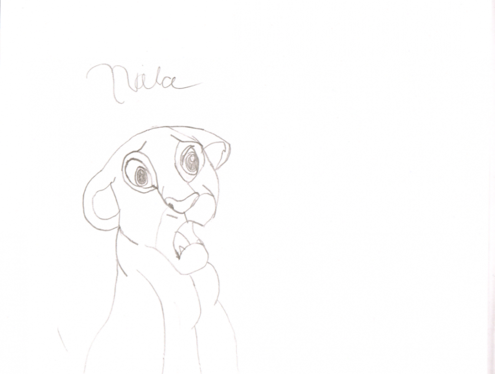 Sad Nala sketch
