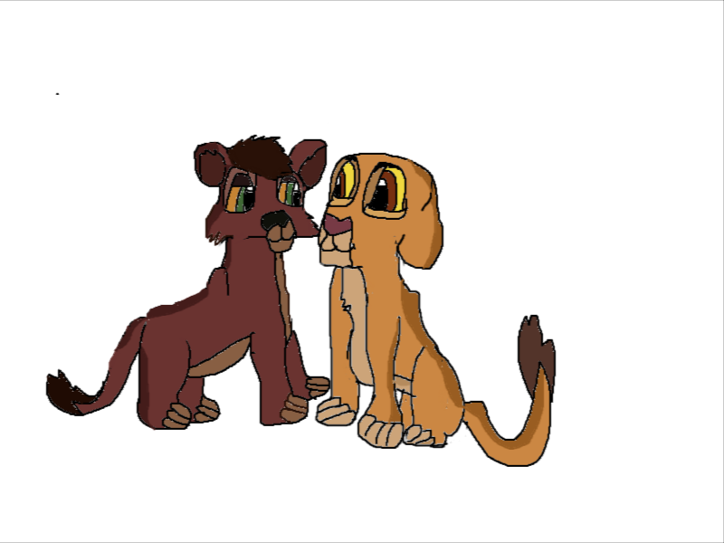 Kovu and Kiara 