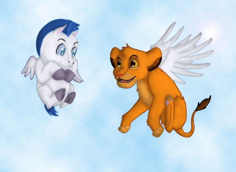 Simba et Pegaze