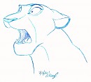shocked Sarabi doodle