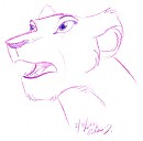 shocked Nala doodle
