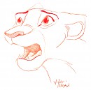 shocked Kiara doodle