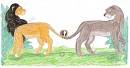 Ahadi and Uru meet