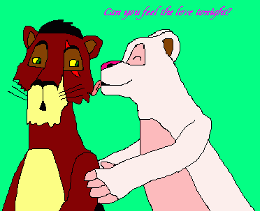 Sarafina and Taka in love