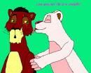 Sarafina and Taka in love