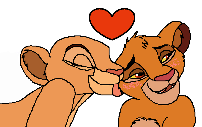 Simba and Nala
