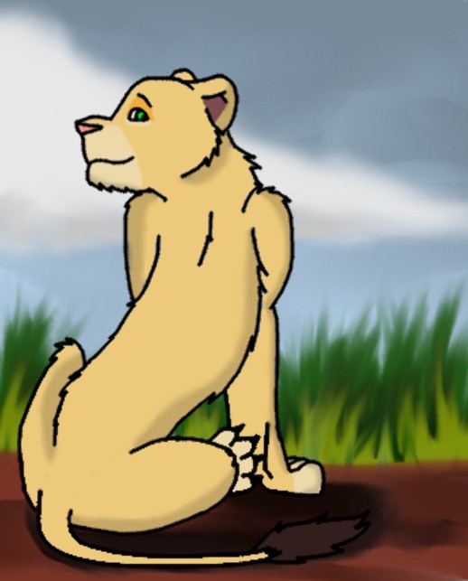 Ash in the grass ... 