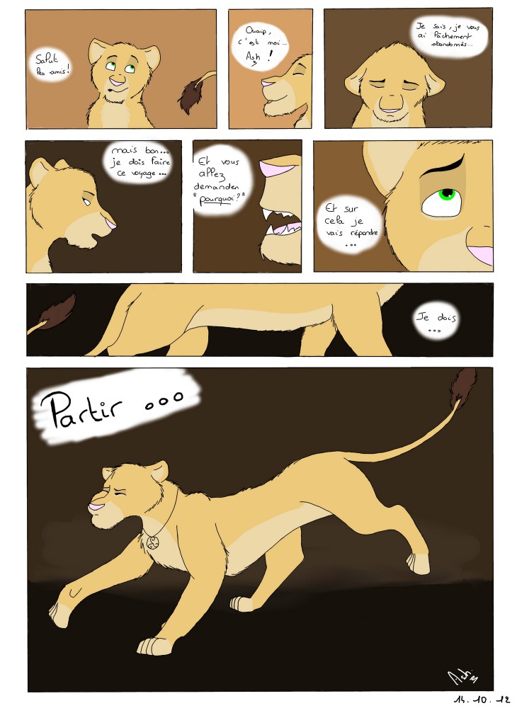 Ash's Quest -  BD  - Partie 1 : Discours.
