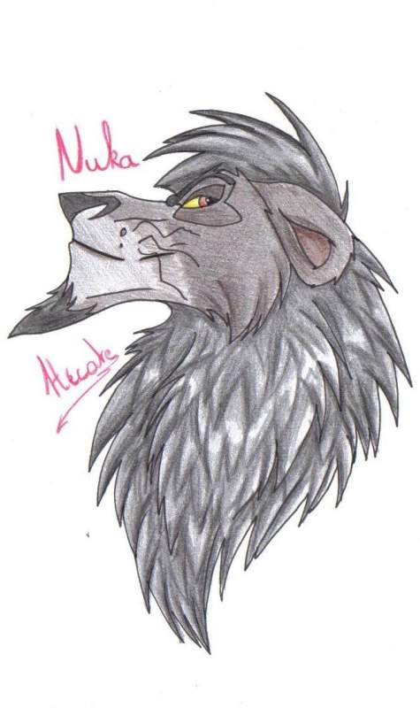 nuka avec une criniere