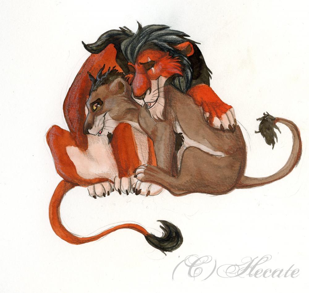 Nuka and Scar 