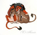 Nuka and Scar 