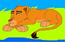 Sleeping Simba