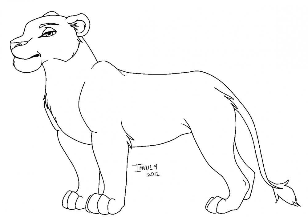Pridelander-esque Lioness Base
