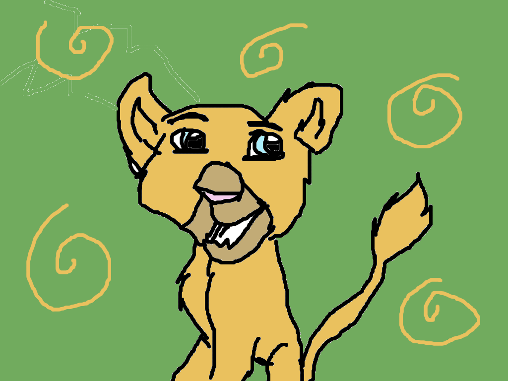 My first lion!