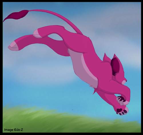 Running Pink thing