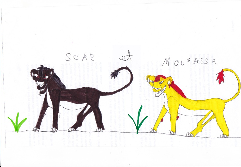 Scar et mufasa