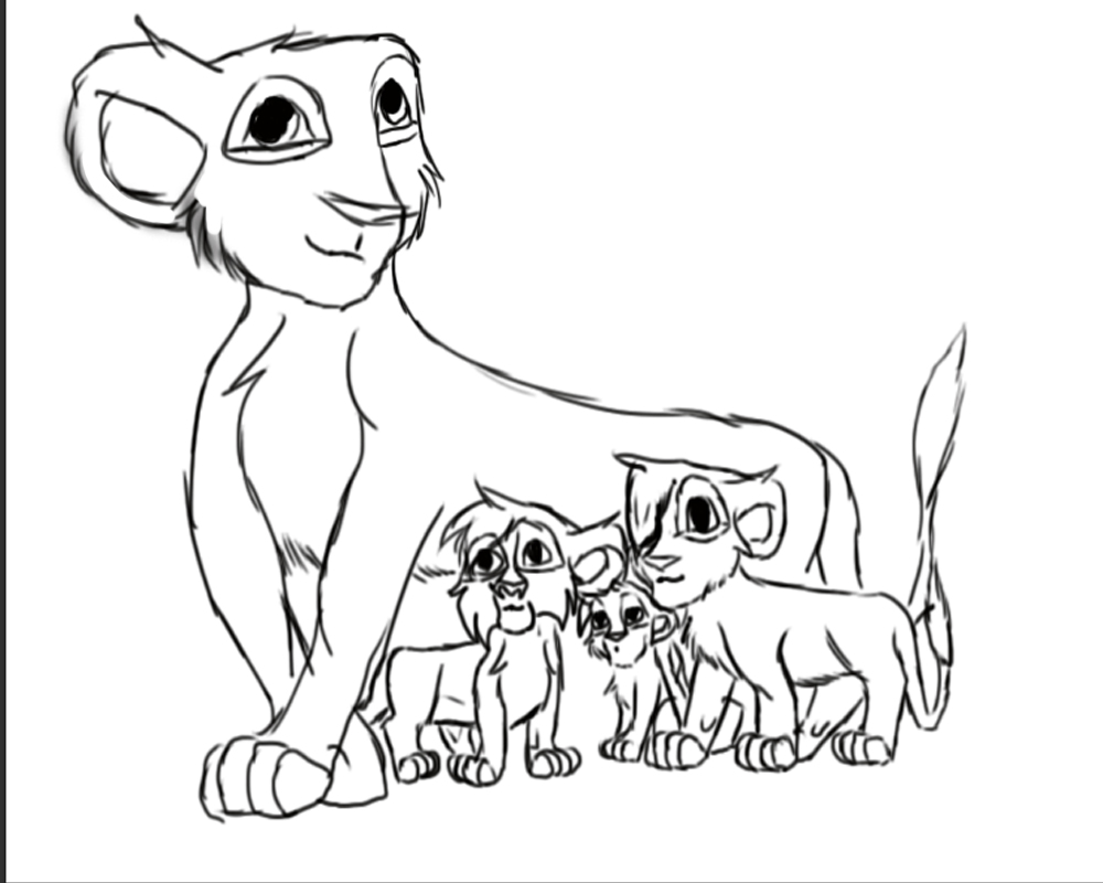 Kiara's cubs