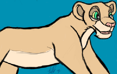 Nala Scribble