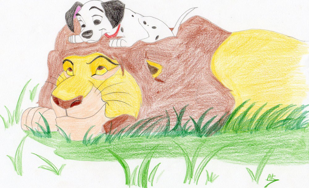 Mufasa et Lucky