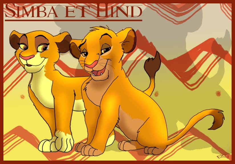 Simba et sa soeur !