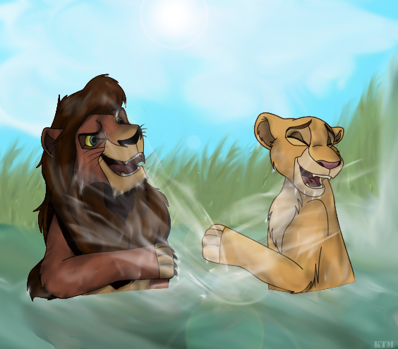 Kovu and Kiara