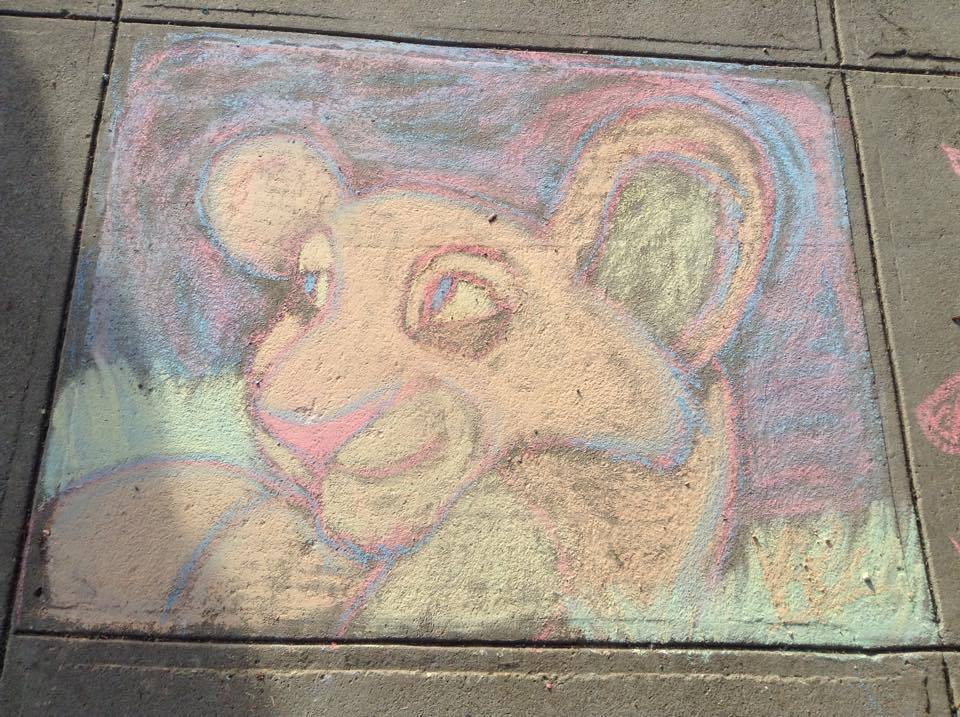 Nala Side walk drawing