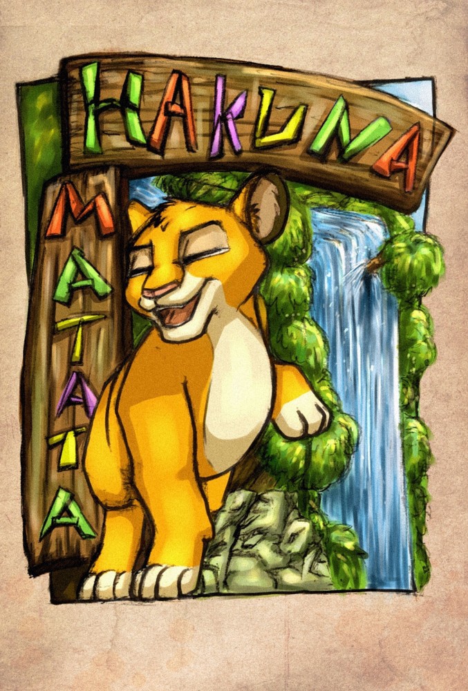 HA KU NA MA TA TA !!
