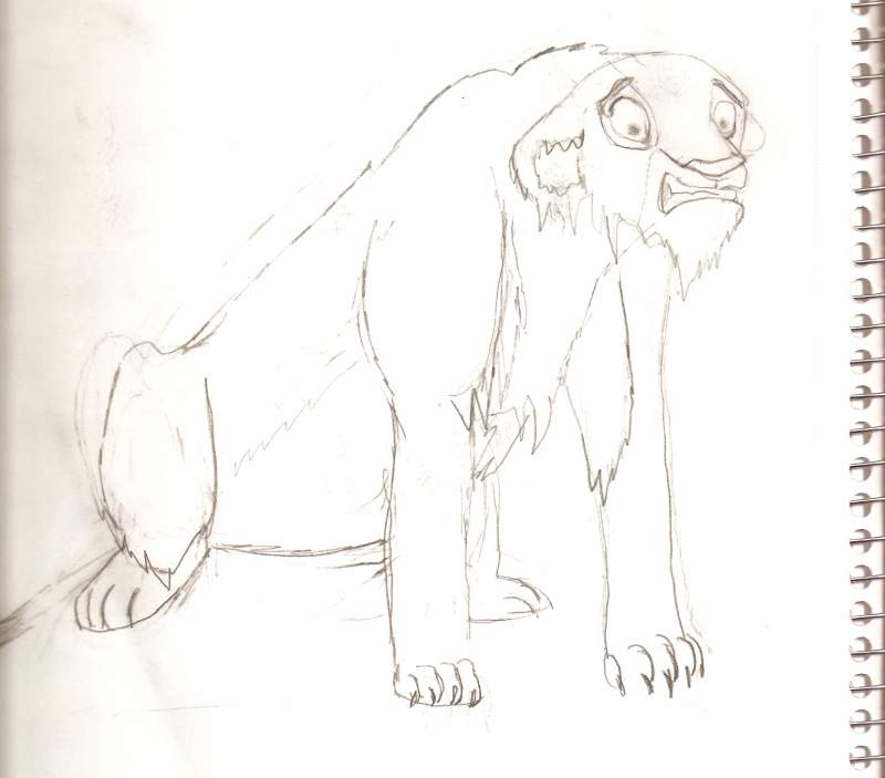 Adult Nala wet