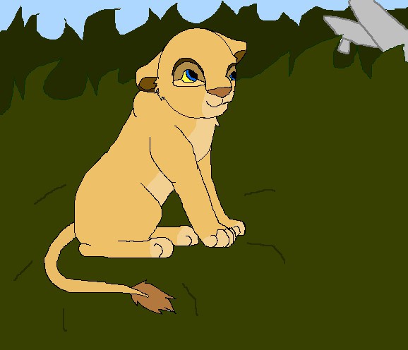 my first nala drawing