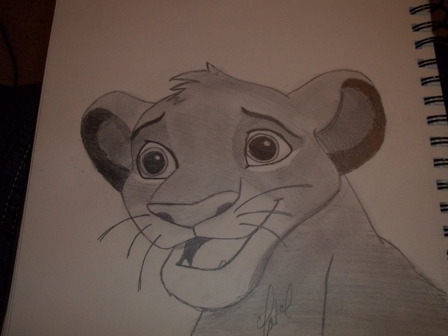 Simba drawing