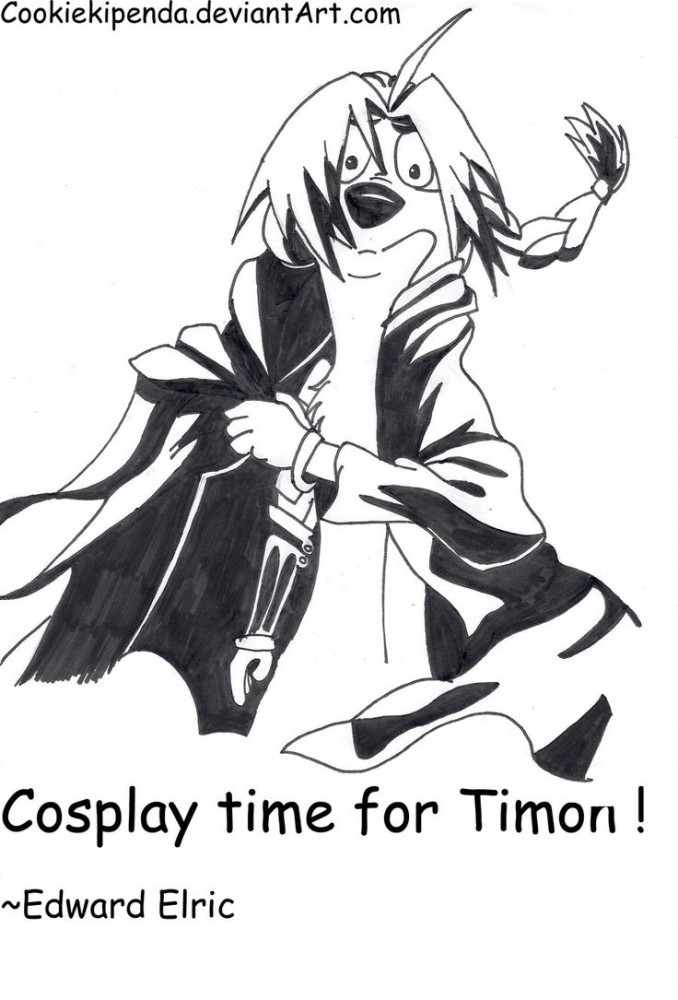 Cosplay time for Timon (projet déguisez nous)