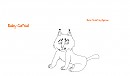 One baby carcal lineart