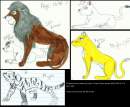 Old Artwork - Lions