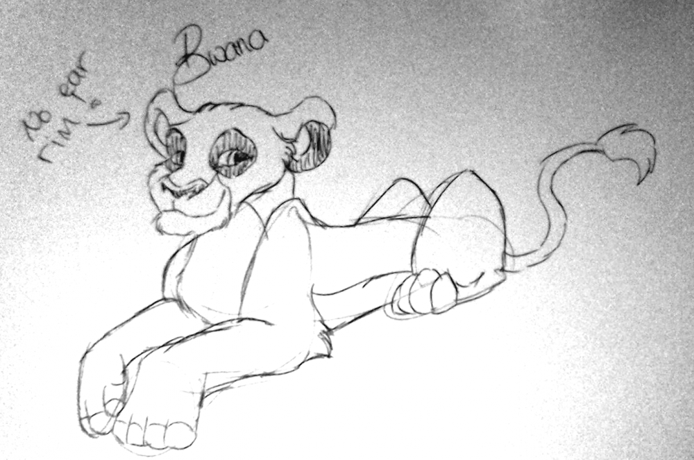 Bwana Original Concept Sketch