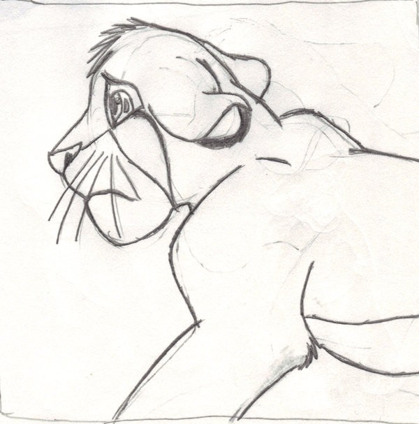 Sad Simba