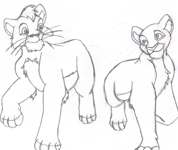 Kiara and Kovu