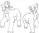 Kiara and Kovu